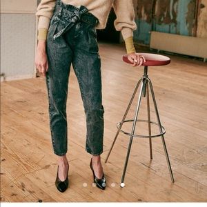 Sézane Austin trousers - washed blank .Brand new